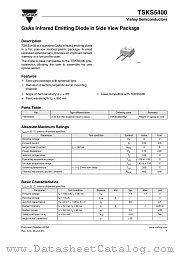 TSKS5400 datasheet pdf Vishay