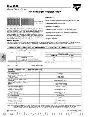 CLA, CLB datasheet pdf Vishay