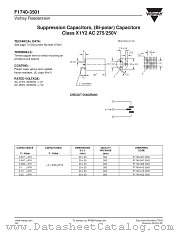 F1740-3501 datasheet pdf Vishay