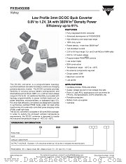 FX5545G008 datasheet pdf Vishay
