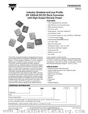 FX5545G201 datasheet pdf Vishay