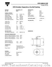 GTO 4000-0.12R datasheet pdf Vishay
