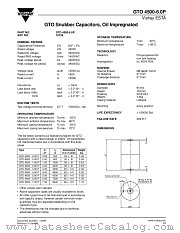 GTO 6000-0.65P datasheet pdf Vishay