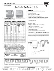 IHLP-2525CZ-01 datasheet pdf Vishay