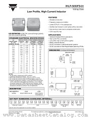 IHLP-5050FD-01 datasheet pdf Vishay
