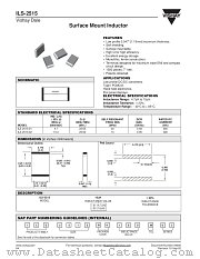 ILS-2515 datasheet pdf Vishay
