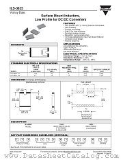 ILS-3825 datasheet pdf Vishay
