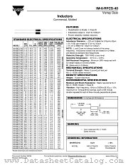 IM-6RFCS-40 datasheet pdf Vishay