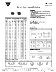 IMC-2220 datasheet pdf Vishay