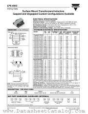 LPE-6562 datasheet pdf Vishay