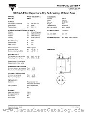PHMKP 250-200 IBR/X datasheet pdf Vishay