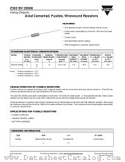 Z302 BV 20088 datasheet pdf Vishay