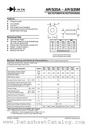 AR35D datasheet pdf Won-Top Electronics
