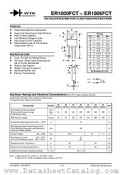 ER1002FCT datasheet pdf Won-Top Electronics