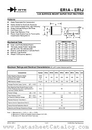 ER1J-T3 datasheet pdf Won-Top Electronics