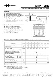 ER3A-T1 datasheet pdf Won-Top Electronics
