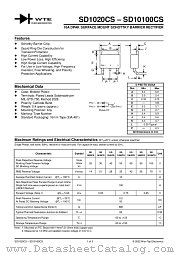 SD1003CS-T3 datasheet pdf Won-Top Electronics
