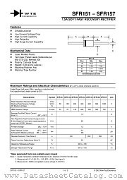 SF152-T3 datasheet pdf Won-Top Electronics