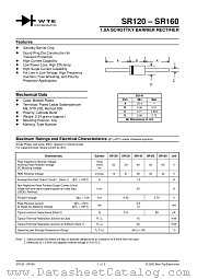 SR140-TB datasheet pdf Won-Top Electronics
