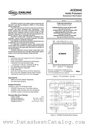 ACE9040 datasheet pdf Zarlink Semiconductor