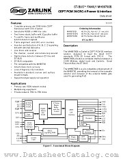 MH89790B datasheet pdf Zarlink Semiconductor