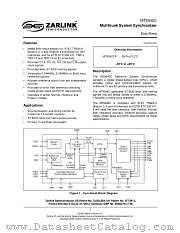 MT9042B datasheet pdf Zarlink Semiconductor