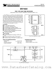 MV1822 datasheet pdf Zarlink Semiconductor
