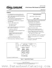 MVTX1100AL datasheet pdf Zarlink Semiconductor