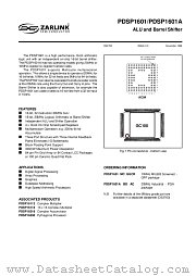 PDSP1601/A datasheet pdf Zarlink Semiconductor