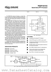 PDSP16510A datasheet pdf Zarlink Semiconductor