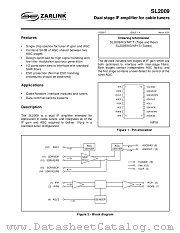 SL2009 datasheet pdf Zarlink Semiconductor