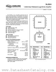SL2524C datasheet pdf Zarlink Semiconductor