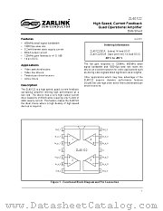 ZL40122 datasheet pdf Zarlink Semiconductor