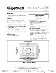 ZL50130 datasheet pdf Zarlink Semiconductor