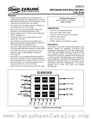 ZL50212 datasheet pdf Zarlink Semiconductor