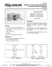 ZL60401 datasheet pdf Zarlink Semiconductor