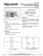 ZL60402 datasheet pdf Zarlink Semiconductor