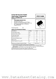 FCX1149A datasheet pdf Zetex Semiconductors