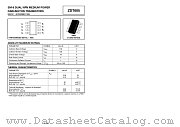 ZDT605 datasheet pdf Zetex Semiconductors
