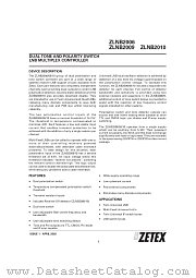 ZLNB2006Q20 datasheet pdf Zetex Semiconductors
