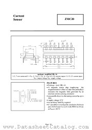 ZMC20 datasheet pdf Zetex Semiconductors