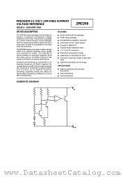 ZRC250 datasheet pdf Zetex Semiconductors