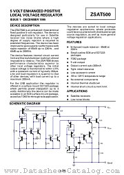 ZSAT500N8 datasheet pdf Zetex Semiconductors