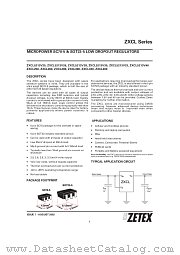 ZXCL330 datasheet pdf Zetex Semiconductors