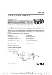 ZXCP330 datasheet pdf Zetex Semiconductors