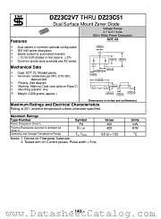 DZ23C27 datasheet pdf Taiwan Semiconductor