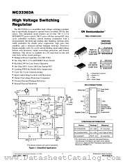 MC33363ADW datasheet pdf ON Semiconductor