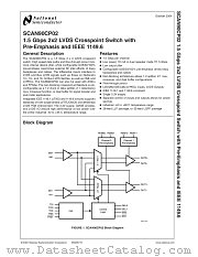 SCAN90CP02VY datasheet pdf National Semiconductor