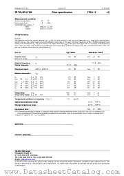 TFS117 datasheet pdf Vectron