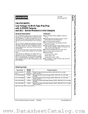 74LVTH162374MEA datasheet pdf Fairchild Semiconductor